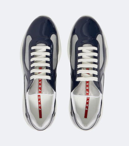 Prada America's Cup Sneakers "Blue/Silver"