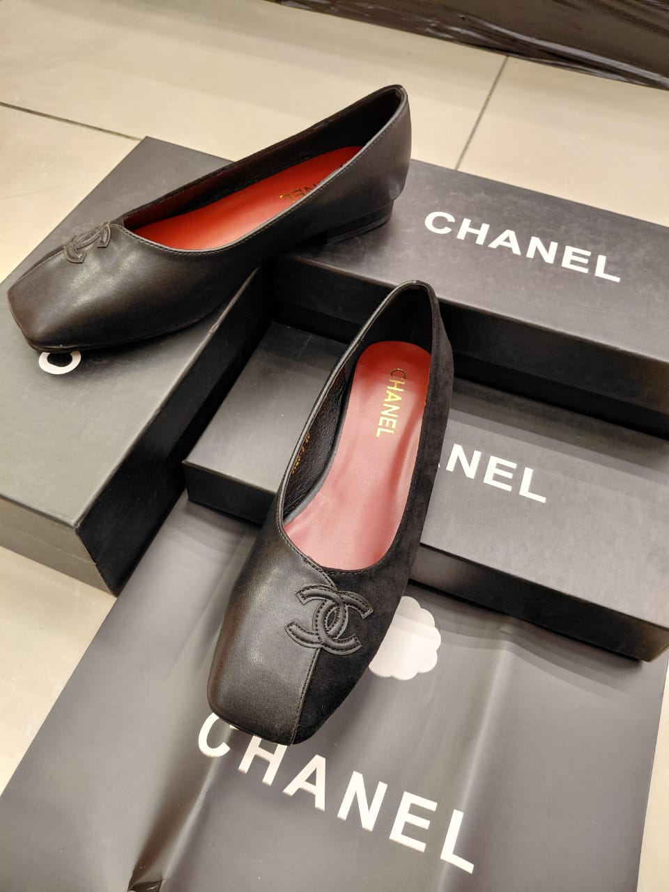 Chanel flat Shoes "Black"
