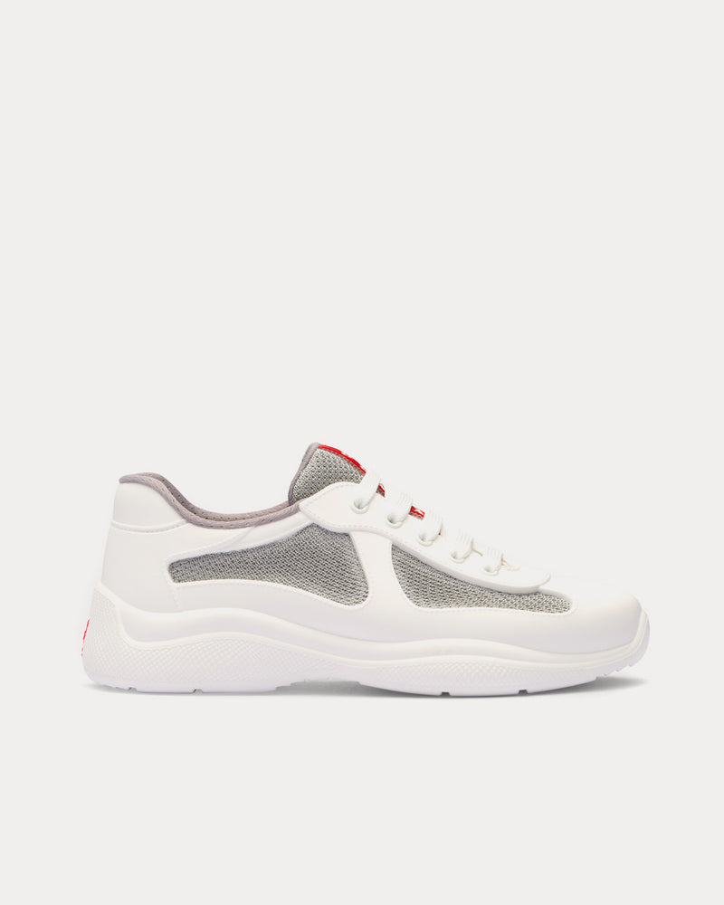 Prada America's Cup Sneakers "White/Grey"