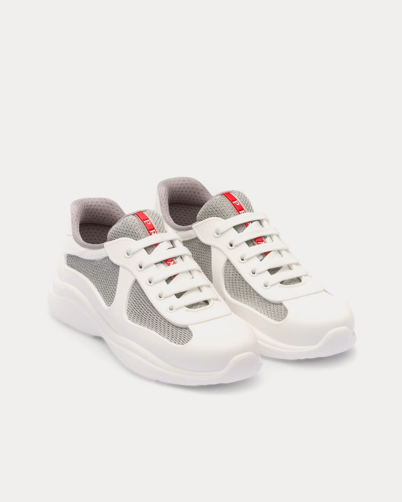 Prada America's Cup Sneakers "White/Grey"
