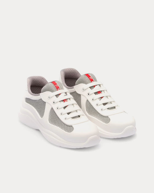 Prada America's Cup Sneakers "White/Grey"