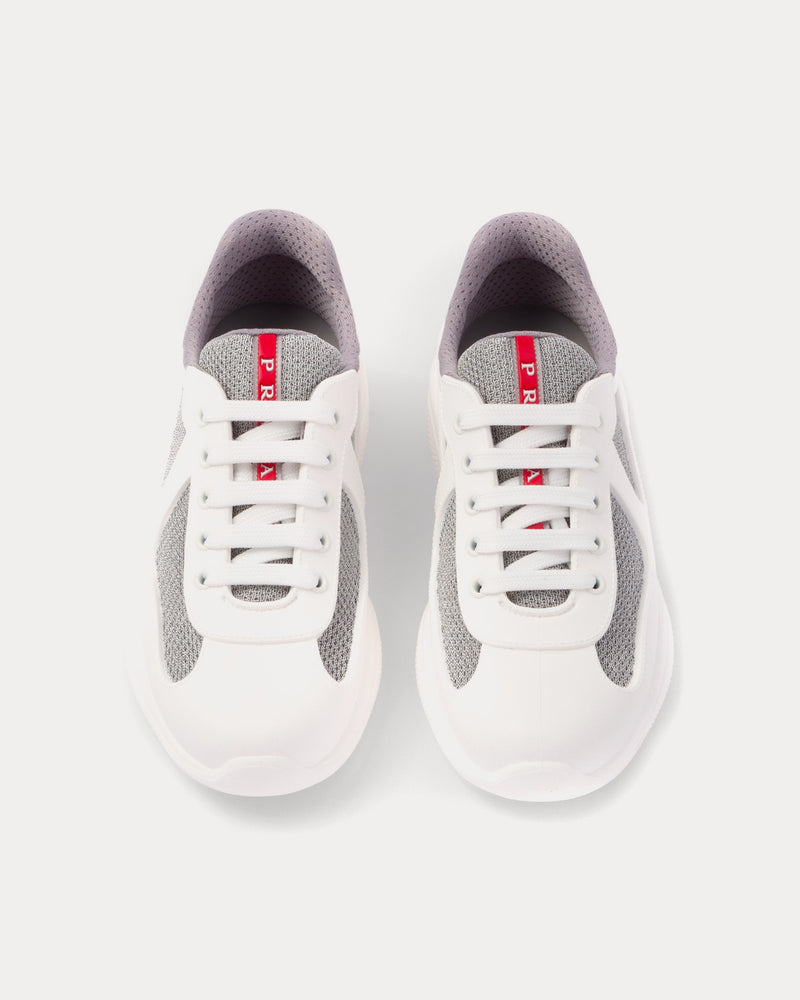 Prada America's Cup Sneakers "White/Grey"