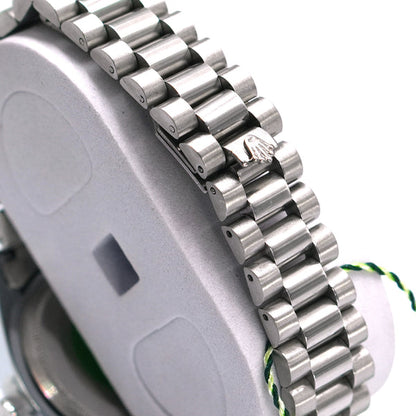 "Rolex Day-Date 40  Platinum Silver Dial President Bracelet"