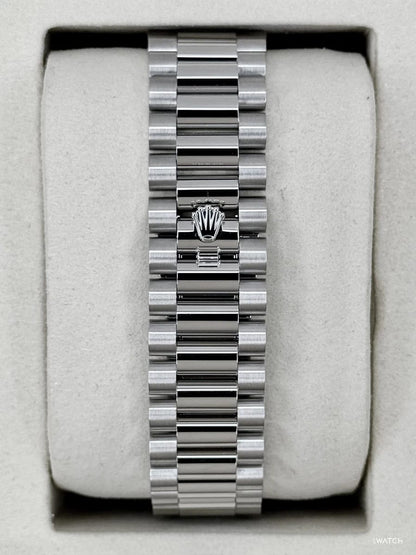 Rolex Day-Date 40
 "White Gold — Ice Blue Dial"