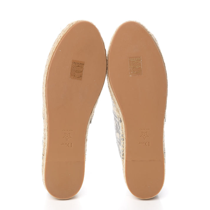 "Dior Oblique Granville Espadrilles – Gray"