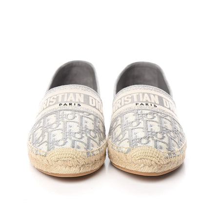 "Dior Oblique Granville Espadrilles – Gray"