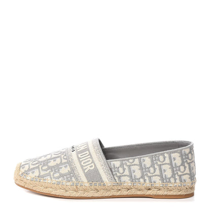 "Dior Oblique Granville Espadrilles – Gray"