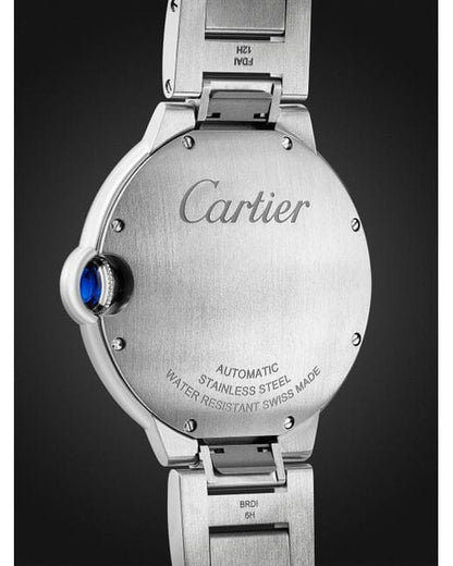 "Cartier Ballon Bleu Automatic – Steel/Green"