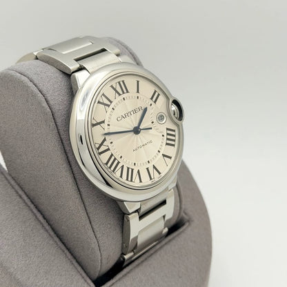 "Cartier Ballon Bleu Automatic – Steel/Silver"