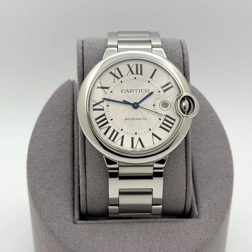 "Cartier Ballon Bleu Automatic – Steel/Silver"
