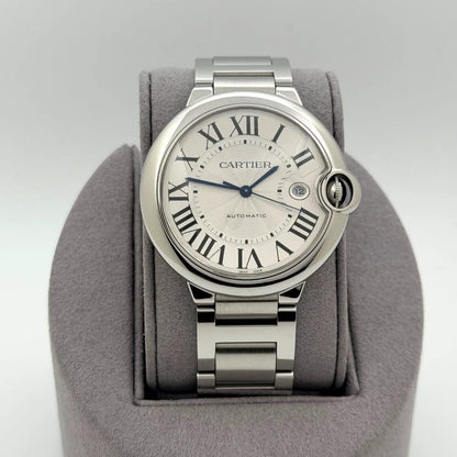 "Cartier Ballon Bleu Automatic – Steel/Silver"