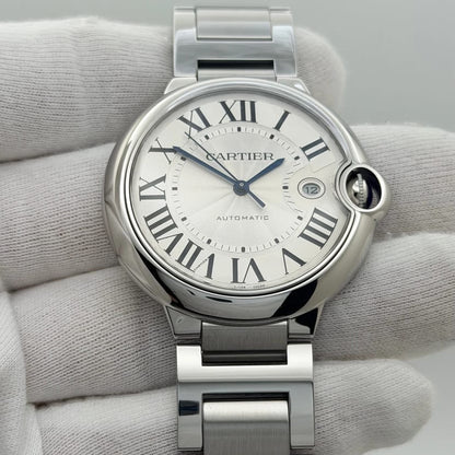 "Cartier Ballon Bleu Automatic – Steel/Silver"