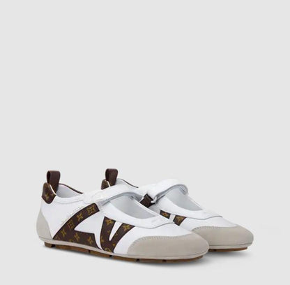 Louis Vuitton Runner Sneaker Mary Jane – White