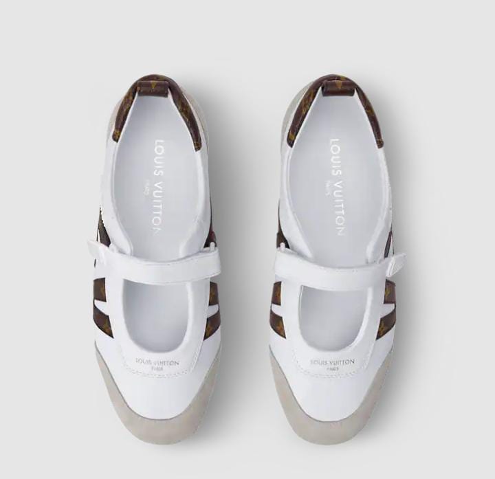 Louis Vuitton Runner Sneaker Mary Jane – White