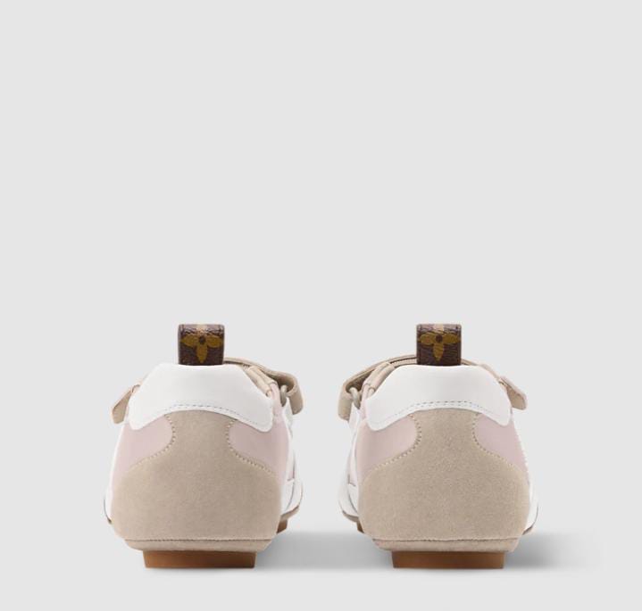 Louis Vuitton Runner Sneaker Mary Jane – Beige/White