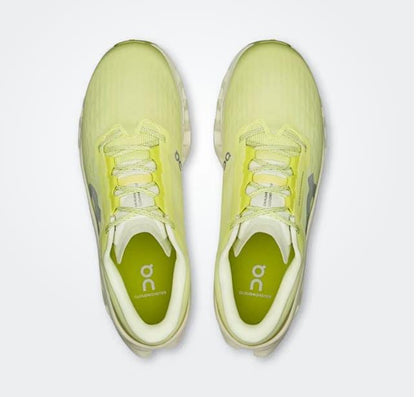 On Cloud Cushioned Running Sneakers "Lime Yellow"
