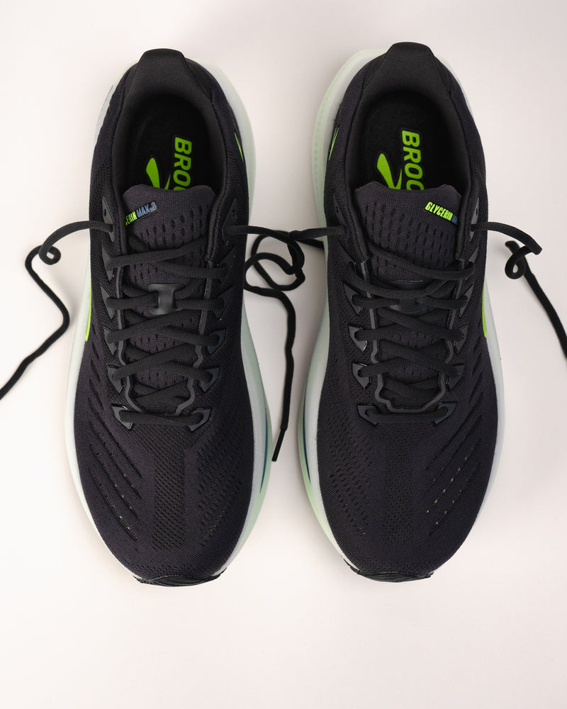 Brooks Men's Running Shoes
"Black/White/Neon Green"
