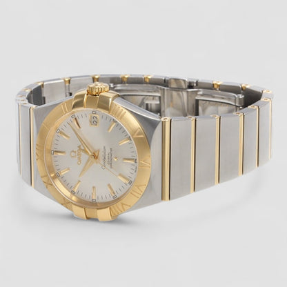 Omega Constellation Co-Axial Chronometer Watch "Silver/Rose Gold"