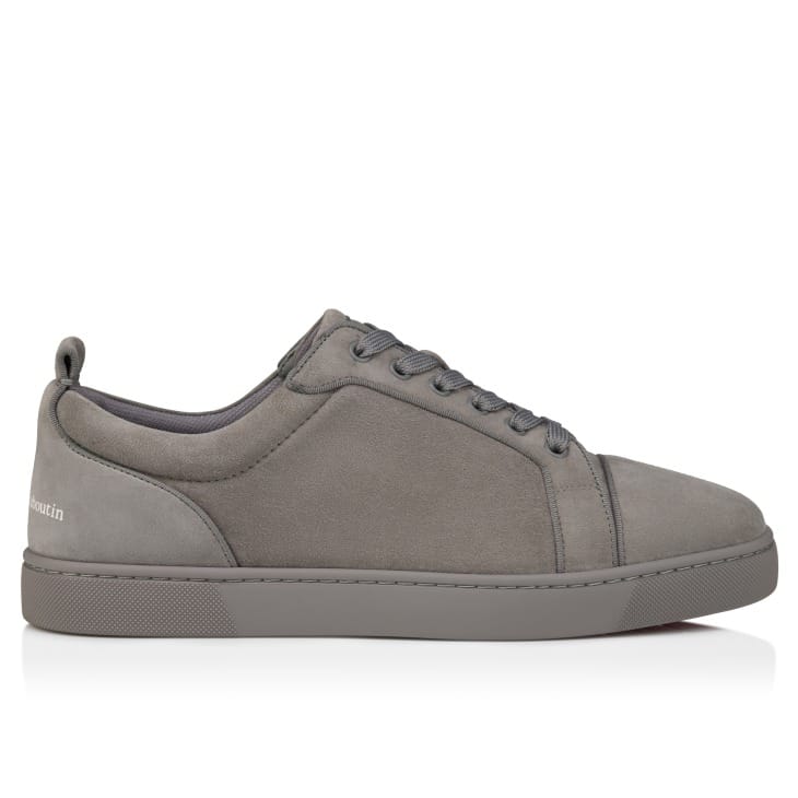 Christian Louboutin Low-Top Suede Sneakers – Grey, Men's