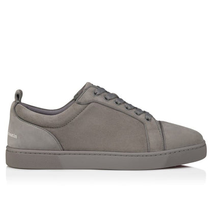 Christian Louboutin Low-Top Suede Sneakers – Grey, Men's