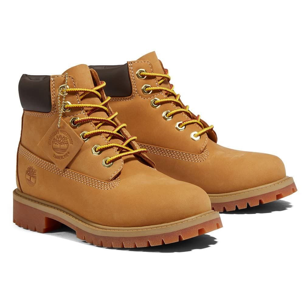 Timberland Wheat Nubuck Lace-Up Boots