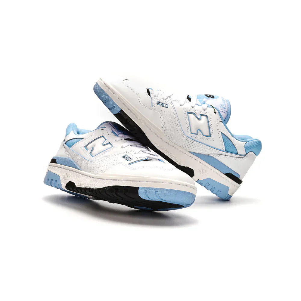 New Balance 550 UNC White University Blue