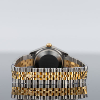 Rolex Datejust 31mm Steel and Yellow Gold Mother of Pearl Brown Dial 278273