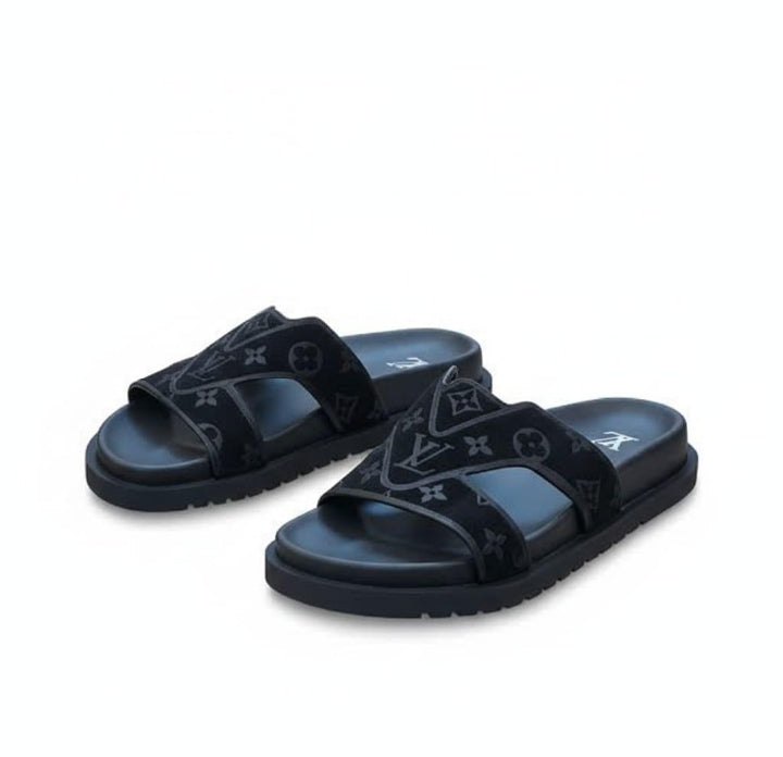 LV Oasis Mules Sandal Black