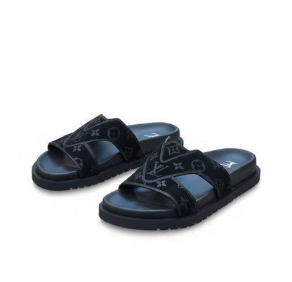 LV Oasis Mules Sandal Black