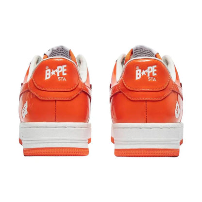 A Bathing Ape Bape Sta Low Orange