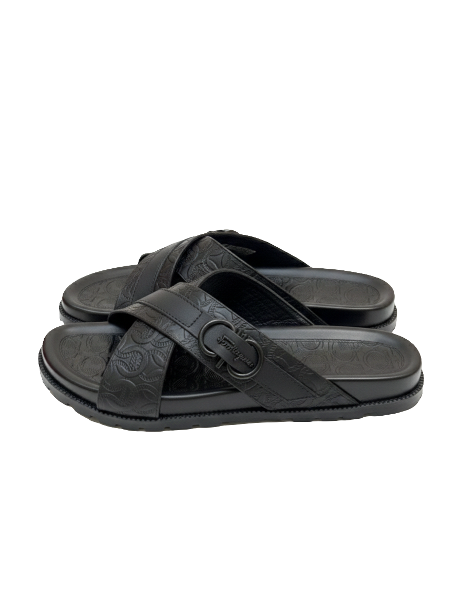 Salvatore Ferragamo Men's sandal black