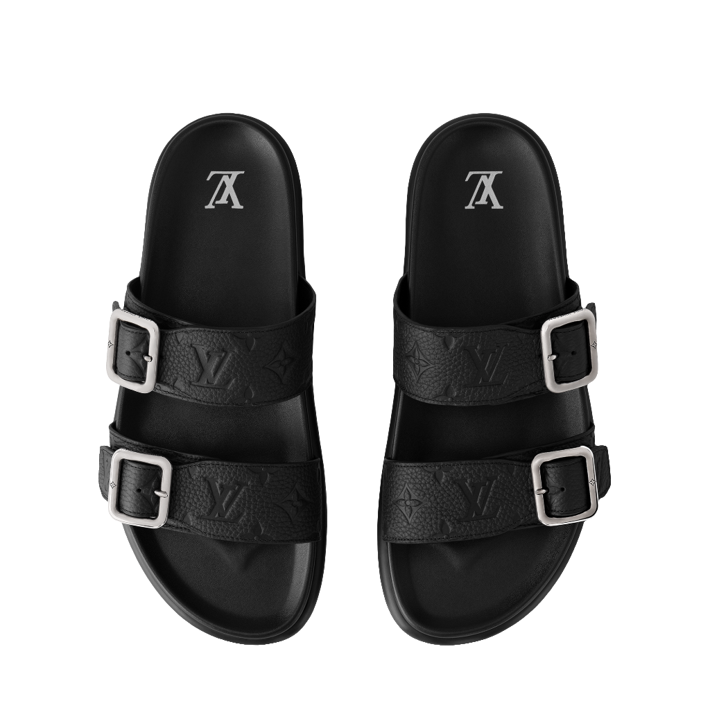 LV Venice Sandal black