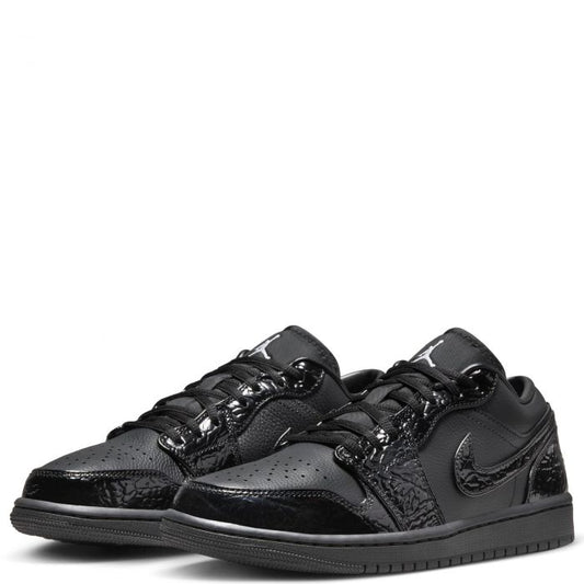 Air Jordan 1 Low "Black Croc"