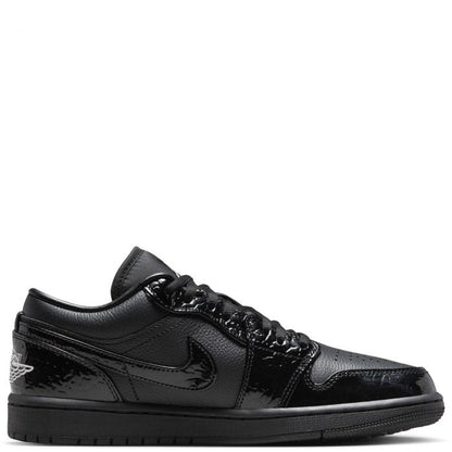 Air Jordan 1 Low "Black Croc"