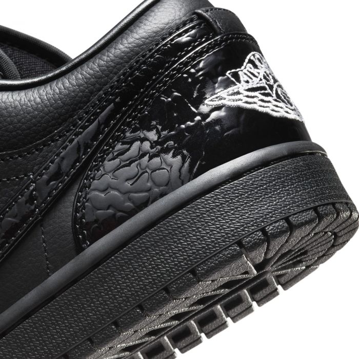 Air Jordan 1 Low "Black Croc"