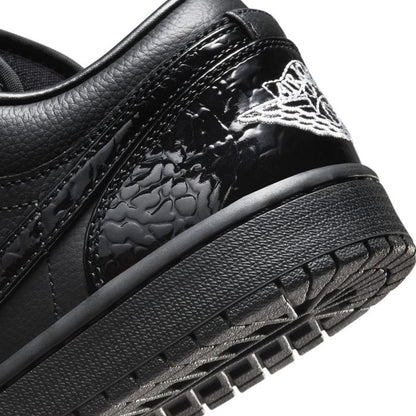 Air Jordan 1 Low "Black Croc"