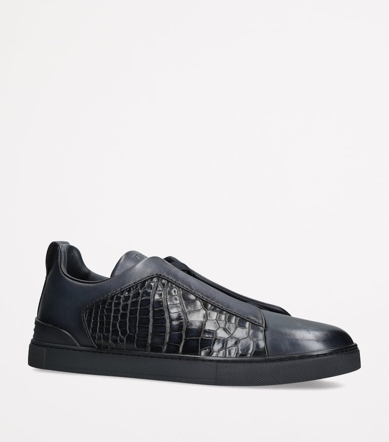Zegna Triple Stich " Black"