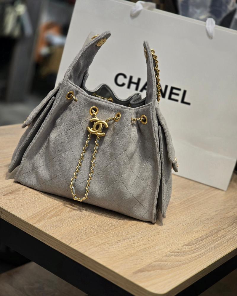 Chanel Gabrielle Hobo Bag "Gray"