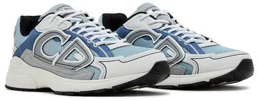 Christian Dior B30 Men's Sneakers – White Light Blue Grey