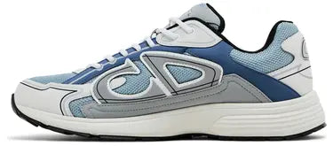 Christian Dior B30 Men's Sneakers – White Light Blue Grey