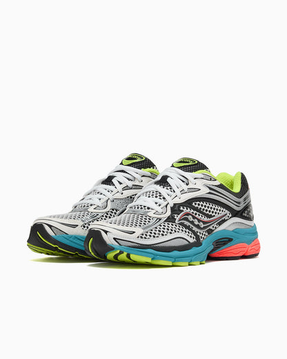 Saucony ProGrid Triumph 4 Gorpcore – White & Teal Sneakers