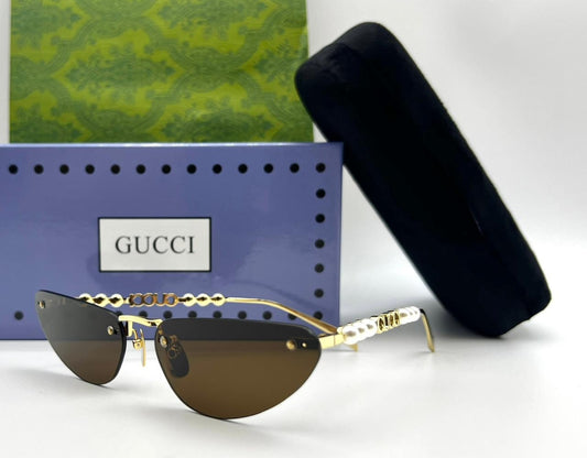Gucci Rimless Cat-Eye Sunglasses