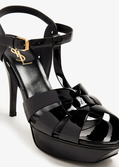 Saint Laurent Sandals | Black High Heels