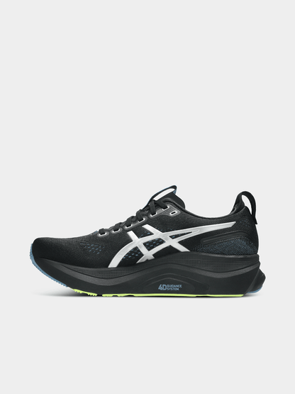 ASICS GEL-KAYANO 32 – Black & Lime Running Shoes