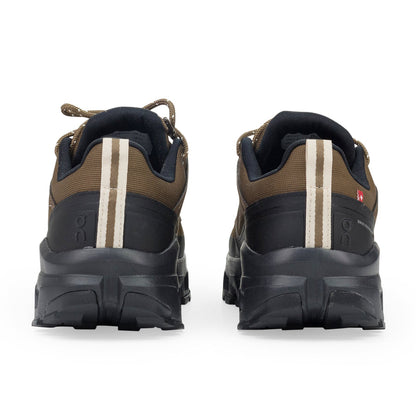 On Cloudrock low Waterproof Hiking Shoes – Olive / Black