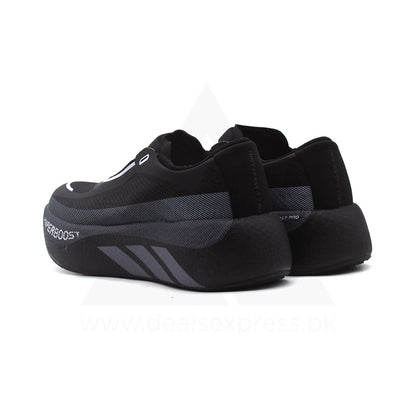 adidas Hyperboost Edge Primeweave Slip-On Running Shoes – Core Black