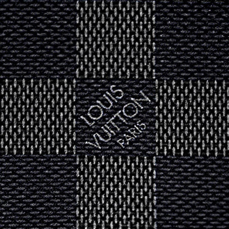 Gray Checkered Leather Keepall Bandoulière-Inspired Duffle Bag