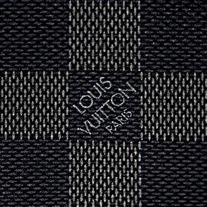 Gray Checkered Leather Keepall Bandoulière-Inspired Duffle Bag