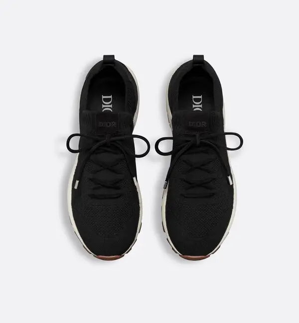 Christian Dior Men's Black Knit Sneakers