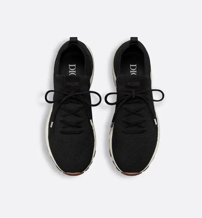 Christian Dior Men's Black Knit Sneakers